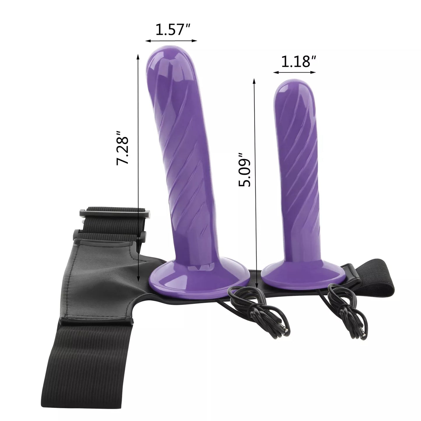 Remote Strapon Vibrating Dildo Penis Vibrator Clit Massager For Adult Sex Toy