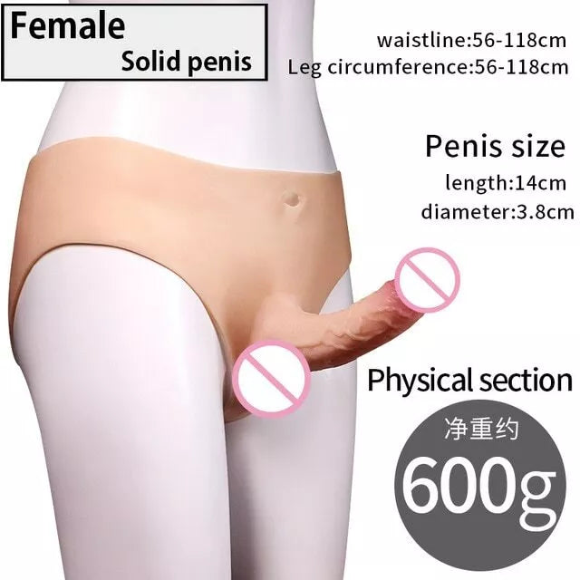 Strap On Dildo Harness Realistic Penis Solid for Women
