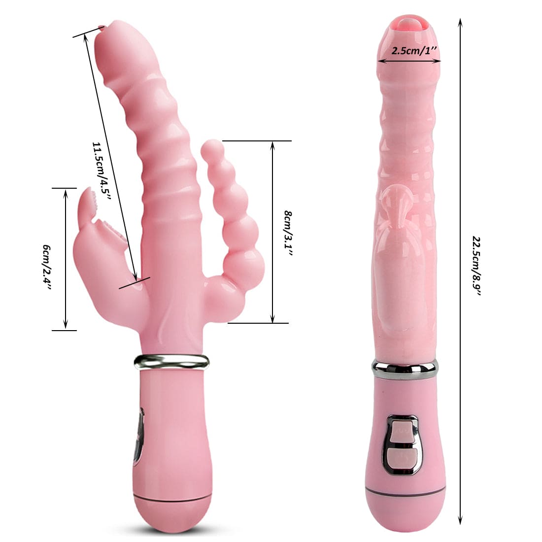 Women Sex Toys For Couples Clit Vibrator Multi Speed Licking Dildo G Spot Bullet - secretera
