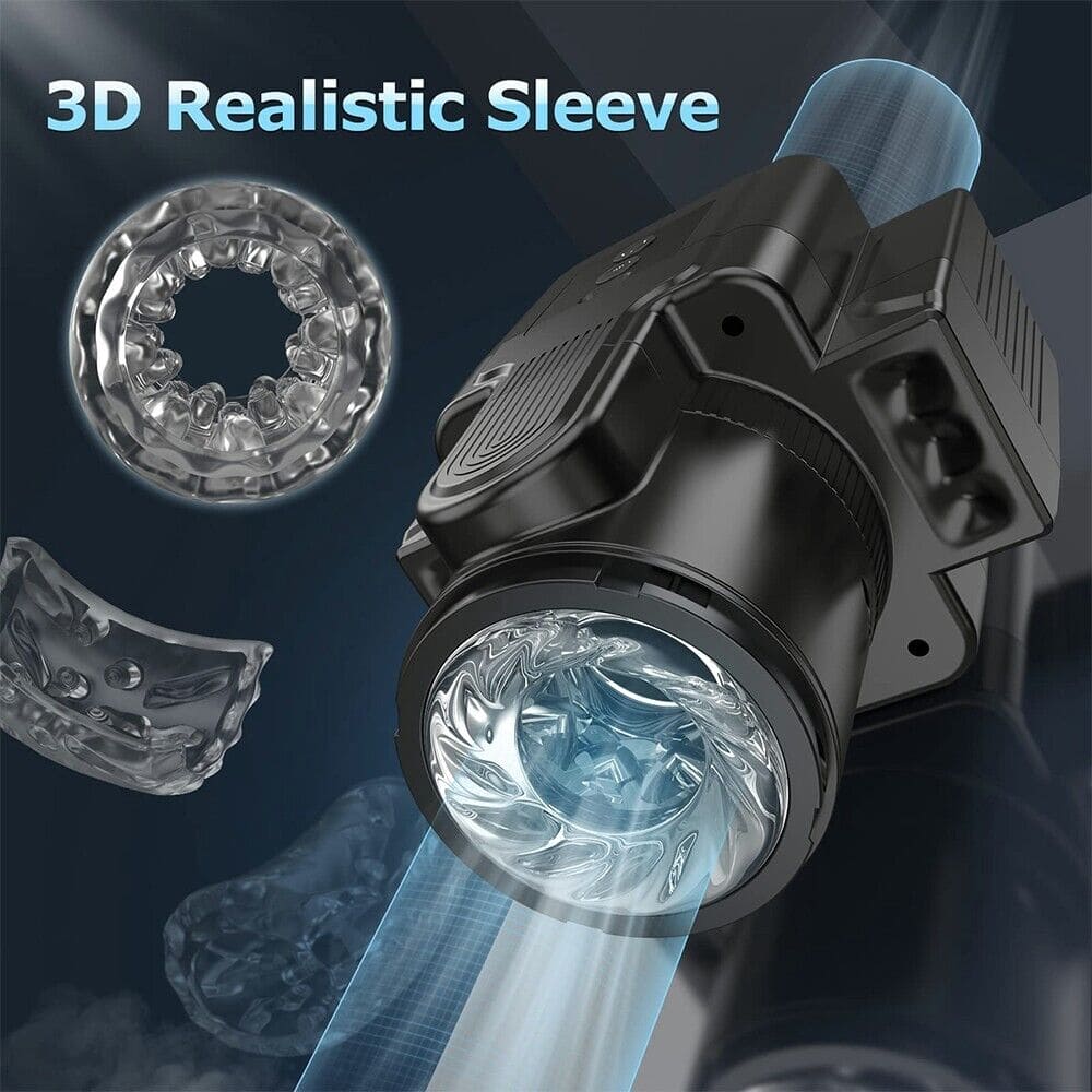 Automatic Telescopic Male Masturbator Pro Pussy Auto Thrusting Stroker Sex Toy - secretera