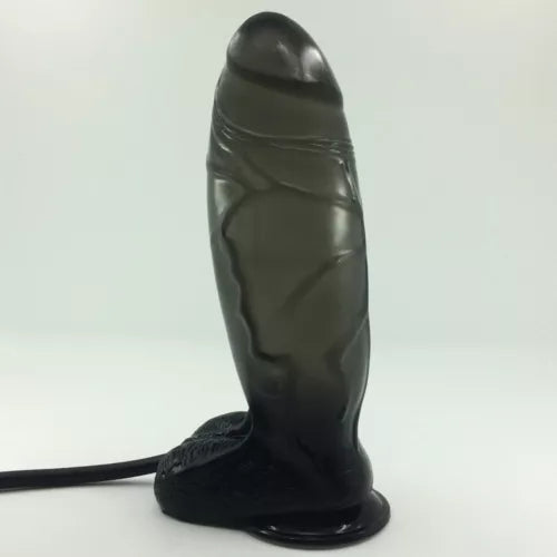 Realistic Inflatable Erotic Dildo Pump Up Expanding Big Cock Blow Up