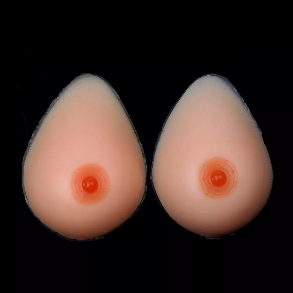 Silicone Breast Forms Bra Pad for Mastectomy Cosplay Crossdresser Breast
