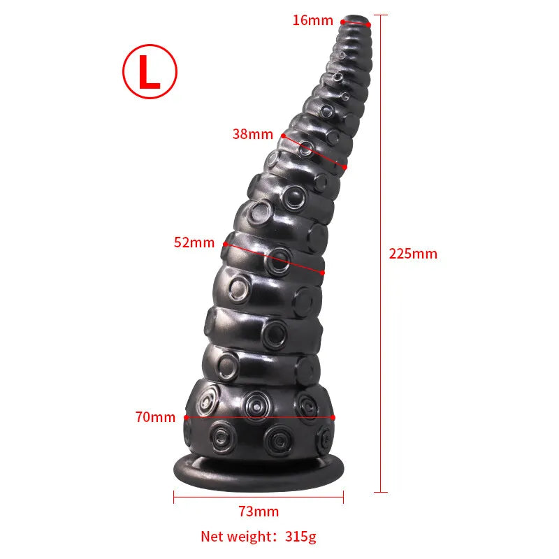 Tentacle Anal Butt Plug Dildo Suction Cup Sex Toy For Women Men Huge Octopus
