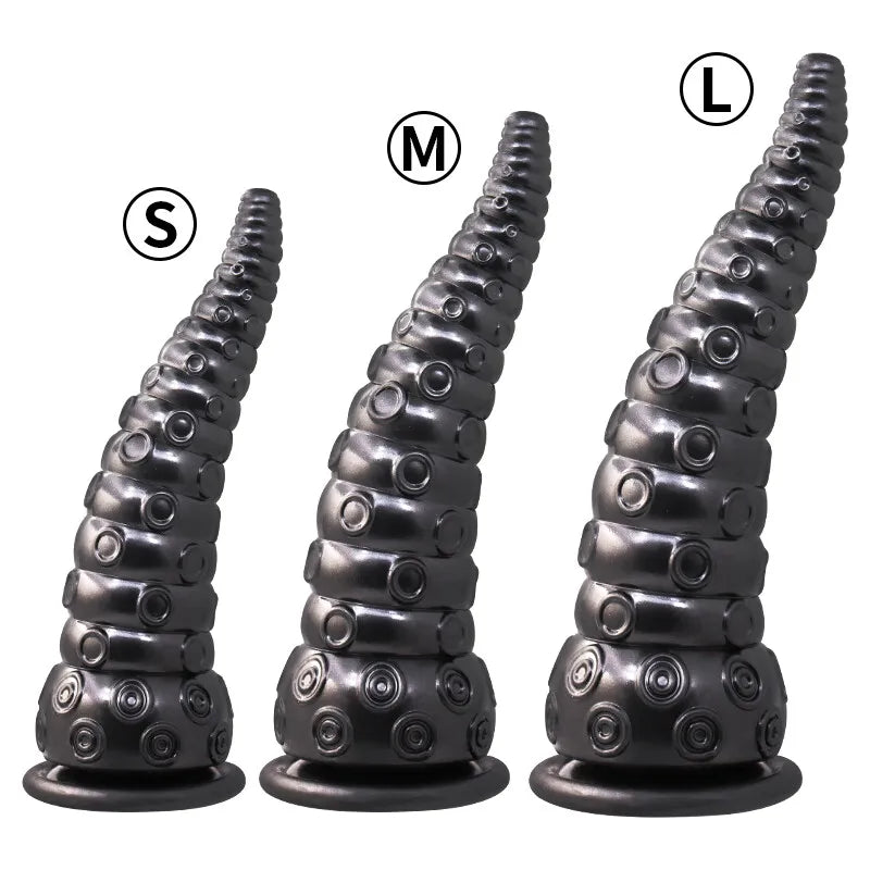 Tentacle Anal Butt Plug Dildo Suction Cup Sex Toy For Women Men Huge Octopus