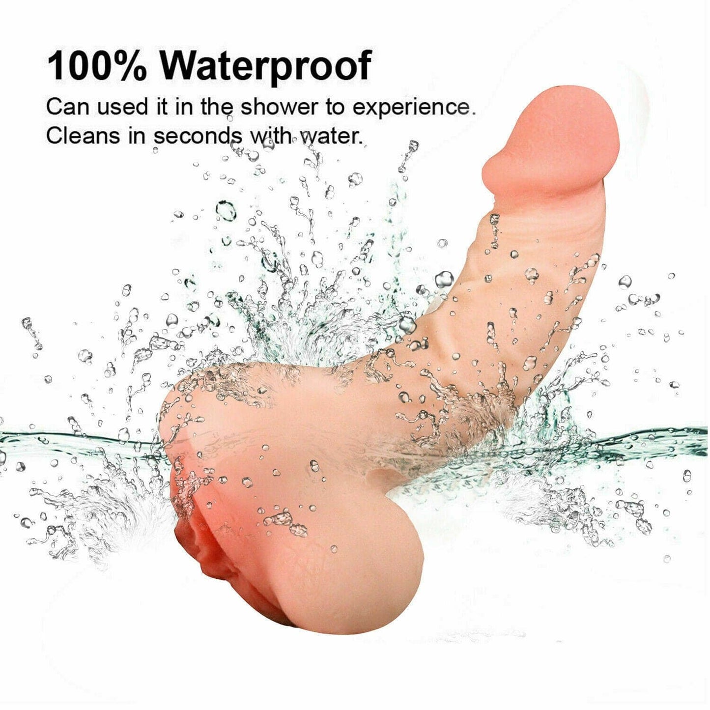 Cock Male Masturbator Dildo Penis Pussy Pocket Sex Toys for Couple Men Women - secretera