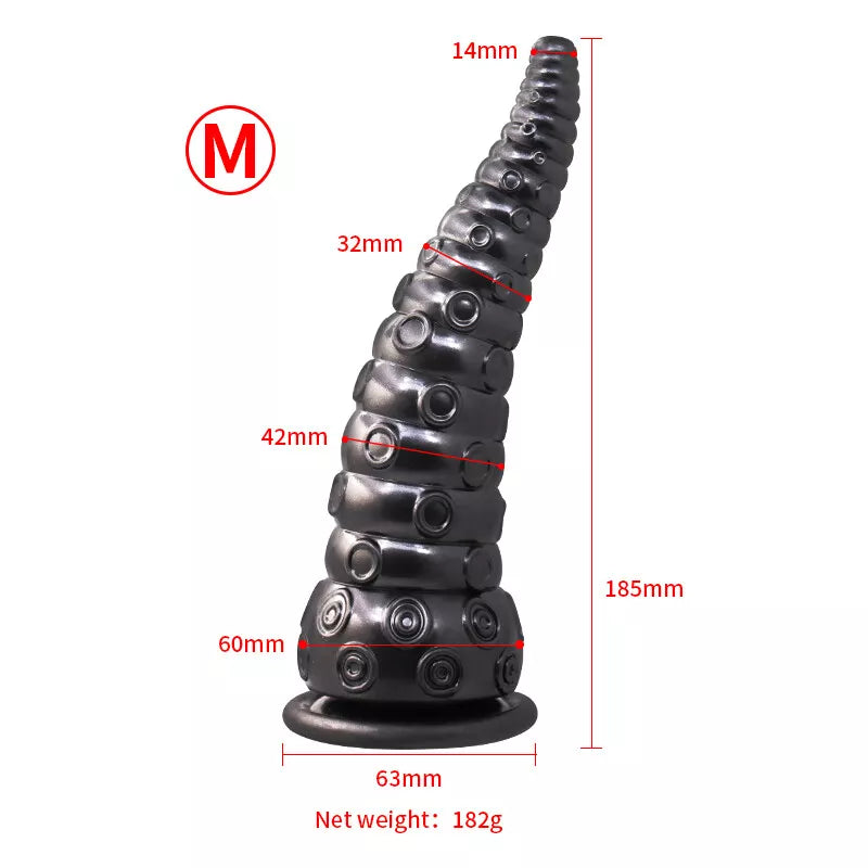 Tentacle Anal Butt Plug Dildo Suction Cup Sex Toy For Women Men Huge Octopus