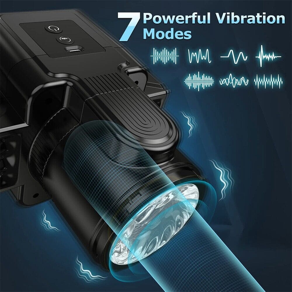 Automatic Telescopic Male Masturbator Pro Pussy Auto Thrusting Stroker Sex Toy - secretera