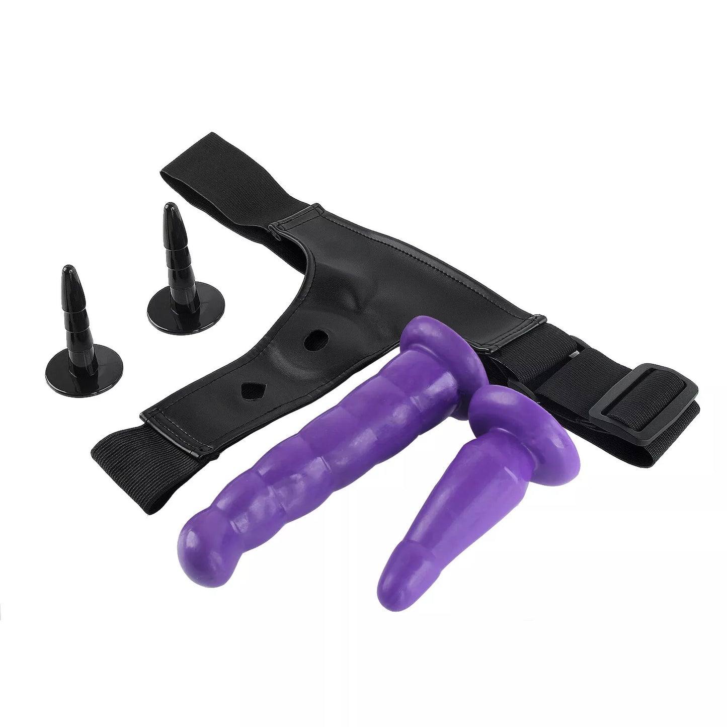 Double Dildo Penis Strap-on Dong Dick Sex Pegging Toys NO Vibrator UK(复制) - secretera