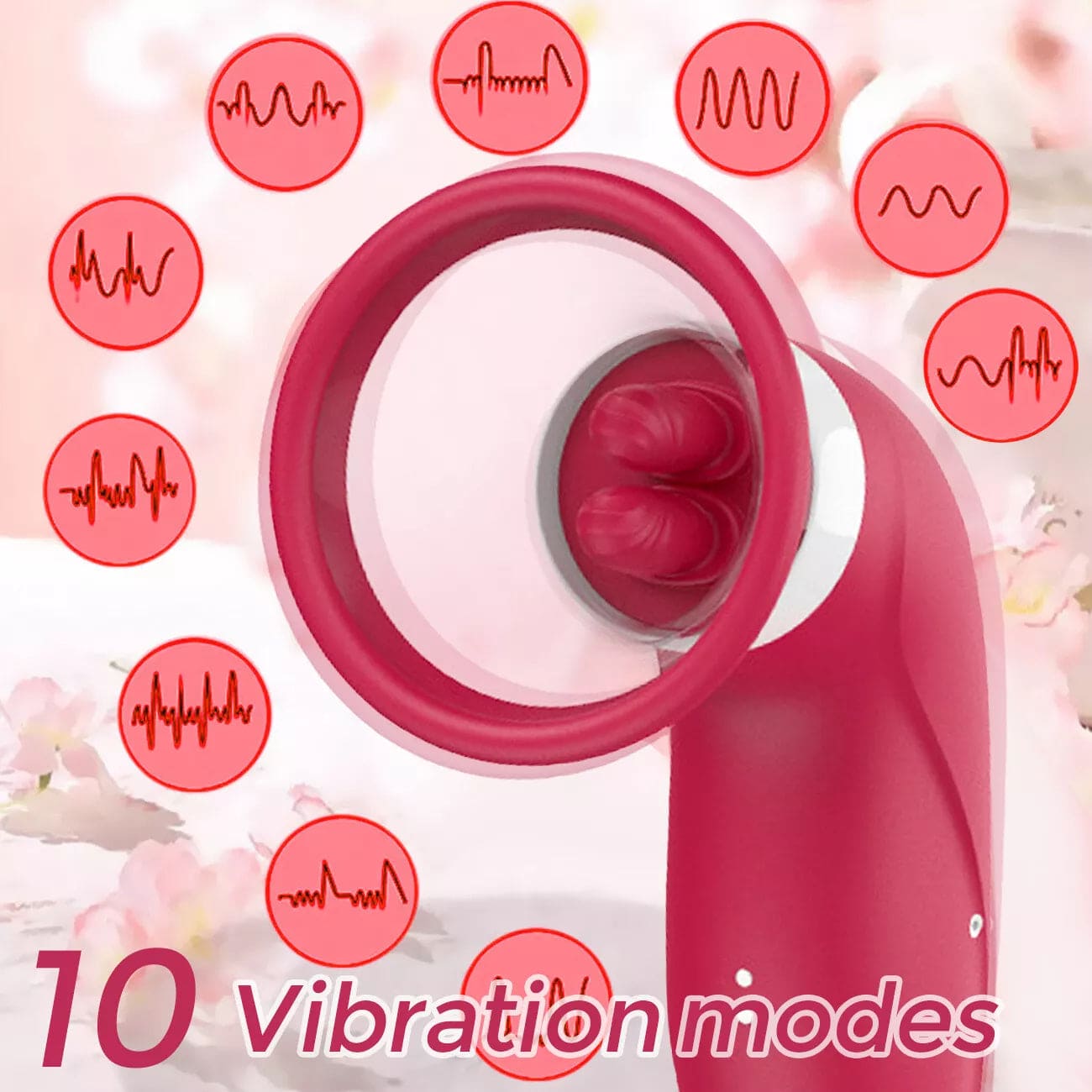 Clitoral Stimulator Sucking Licking G Spot Vibrator 3 in 1 Sex Toys For Women - secretera