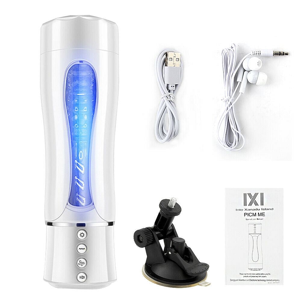 Vibrating Sucking Spray Male Masturbator Cup Fog Atomized with Sucker - Yourlovelychoices
