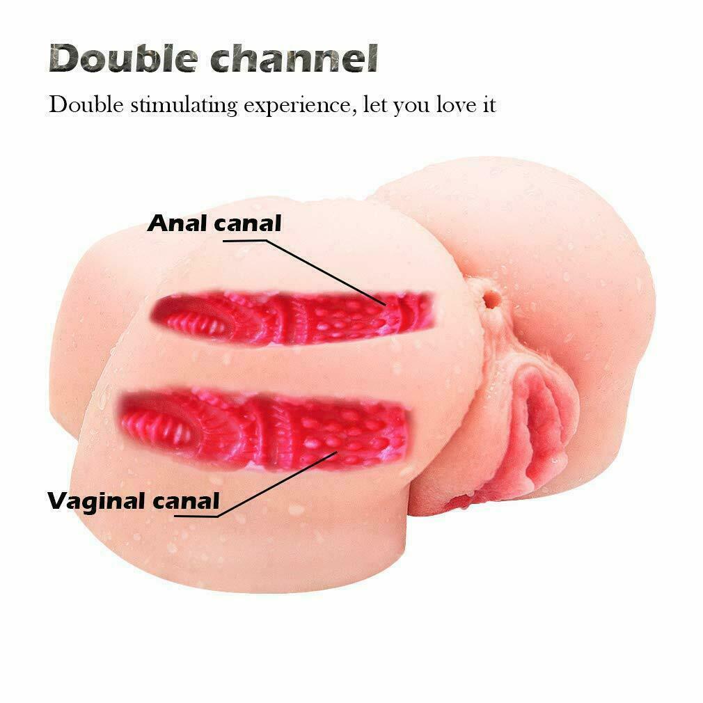 Vibrator Voice Male Realistic Pussy Ass Love Doll Two Holes Men Adult Toys - Yourlovelychoices