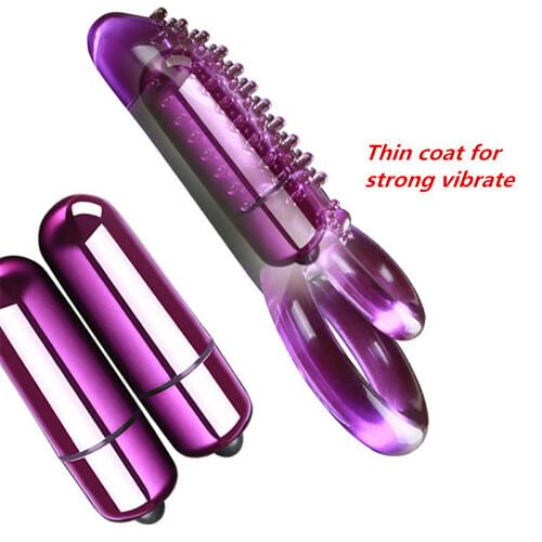 Dual Ring Cock Penis Rings Men Vibrating Couples Sex Toys - yourlovelychoices