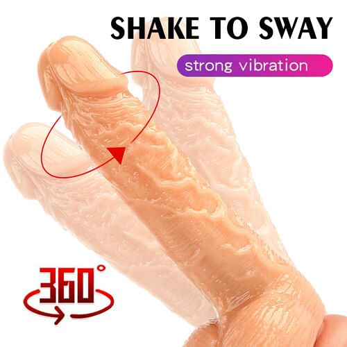 Rechargeable Dildo Realistic Penis Suction Women Sex Toy Wireless Remote - yourlovelychoices