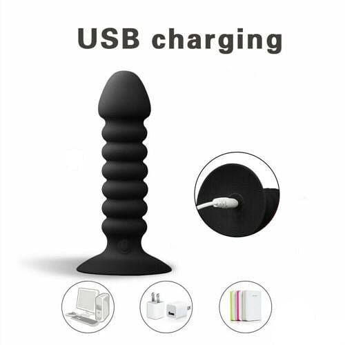 Vibrating Butt Plug Anal Plug Vibrator Remote Control Sex Toys Masturbatior - yourlovelychoices