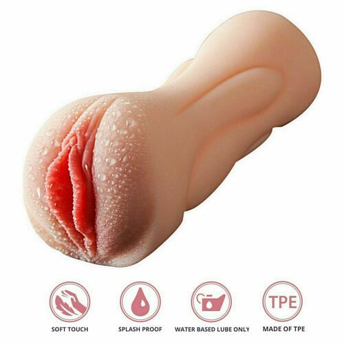 Male Double Ended Masturbation Cup Mouth Pussy Blow Job Sex Toys - yourlovelychoices