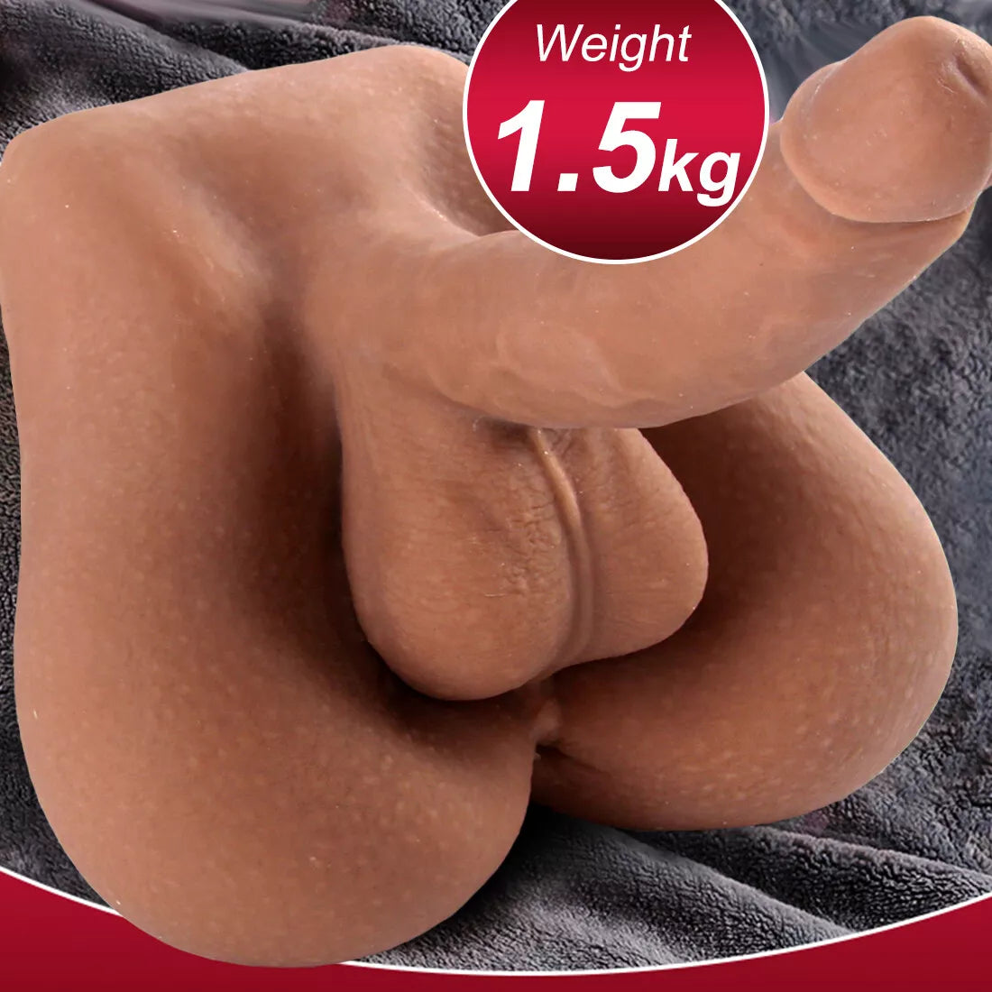 She-use 3D Do-ll Realistic Male Body Big Dildo Penis Fr Women Female Masturbator - secretera