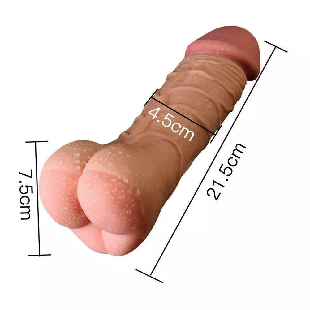 Realistic Male Masturbator Dildo Pussy Pocket Sex Toys for Couple Men Women UK - secretera