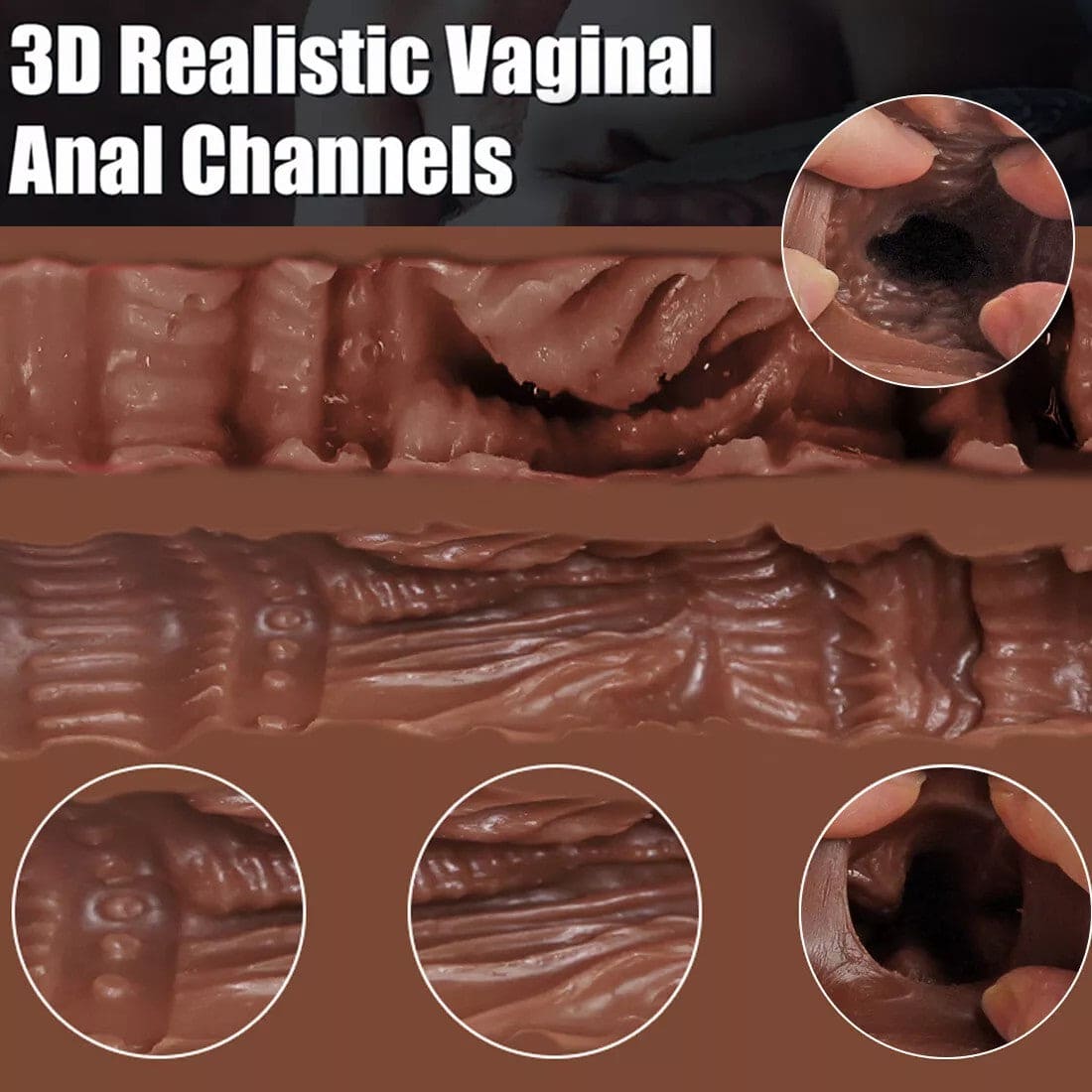 Sex Doll for Men Realistic Male Masturbator Pussy Vagina Big Butt Ass Sex Toys - secretera