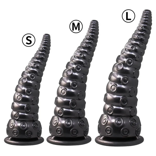 Tentacle Anal Butt Plug Dildo Suction Cup Sex Toy For Women Men Huge Octopus