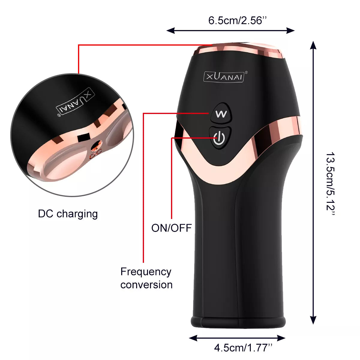 Pocket Pussy Automatic Handsfree Male Masturbator Cups Stroker Sex Toys for Men - secretera