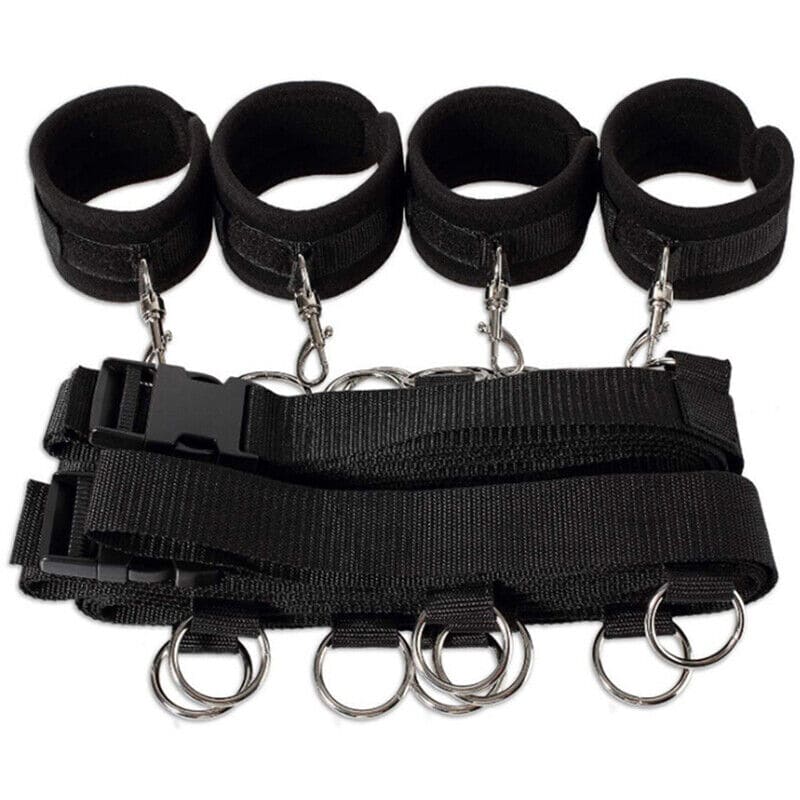 BDSM Bondage Restraint Handcuffs For Sex Bondage Set Ankle Cuffs Adult Sex Toys - secretera