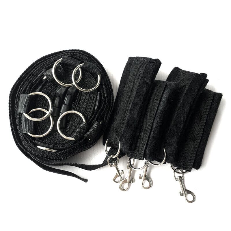 BDSM Bondage Restraint Handcuffs For Sex Bondage Set Ankle Cuffs Adult Sex Toys - secretera