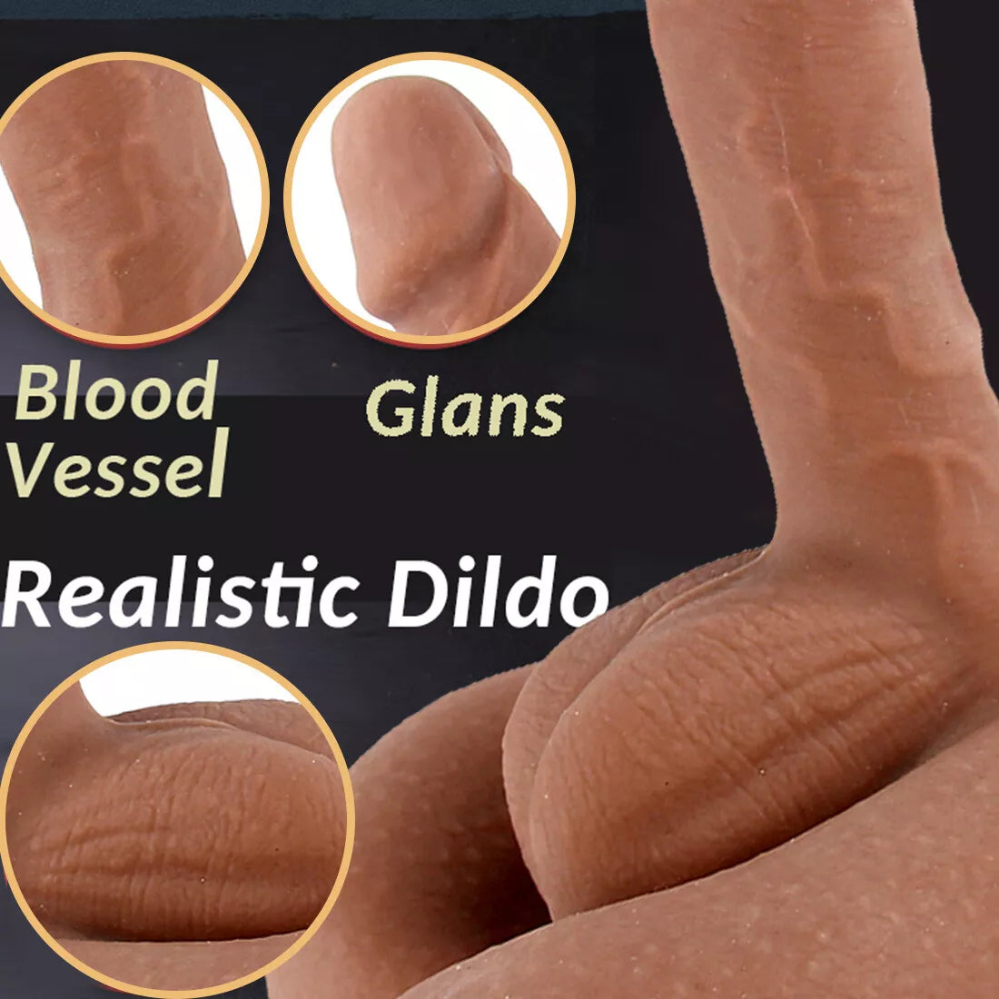 She-use 3D Do-ll Realistic Male Body Big Dildo Penis Fr Women Female Masturbator - secretera
