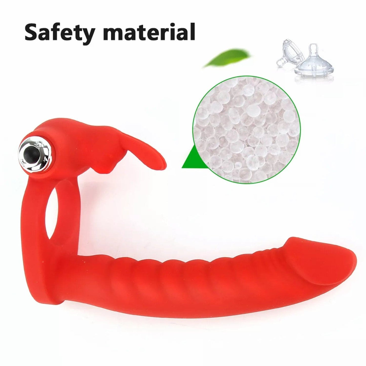 Male Prostate Massager Vibrator Anal Plug Dildo Penis Cock Ring Sex Toys for Men - secretera