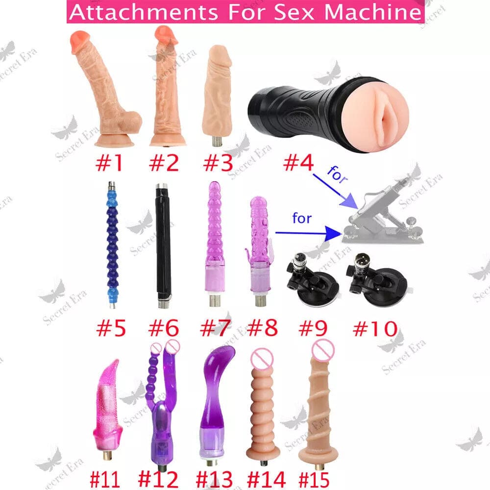 Sex Machine Dildo Automatic Gun Vibrator Dildo Attachments Adult Sex Toys Strong - secretera