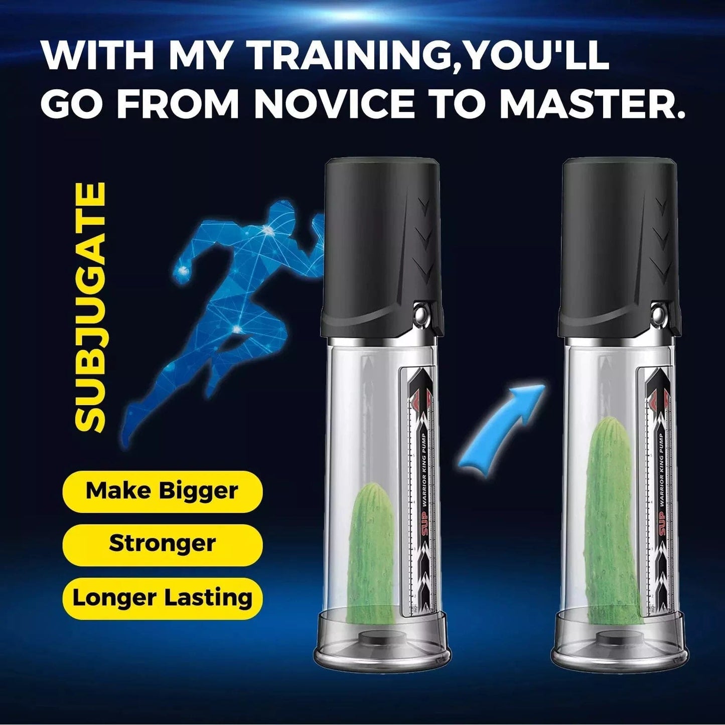 Penis Pump Pressure Gauge USB Rechargeable Cock Enlarger Blowjob Function Men - secretera