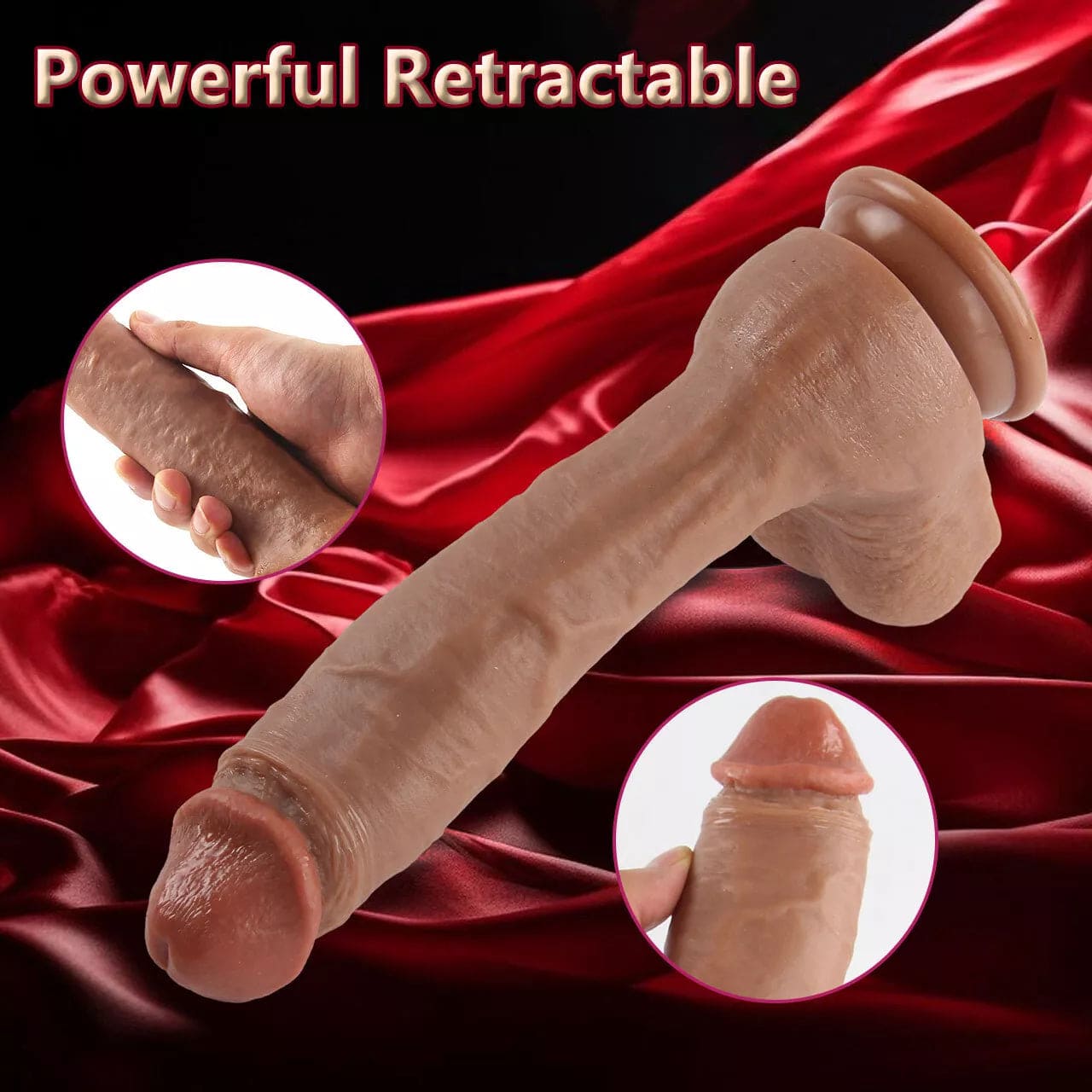 Realistic Dildo Cock Big Penis No Vibrator G-spot Butt Sex Toys For Women Couple - secretera