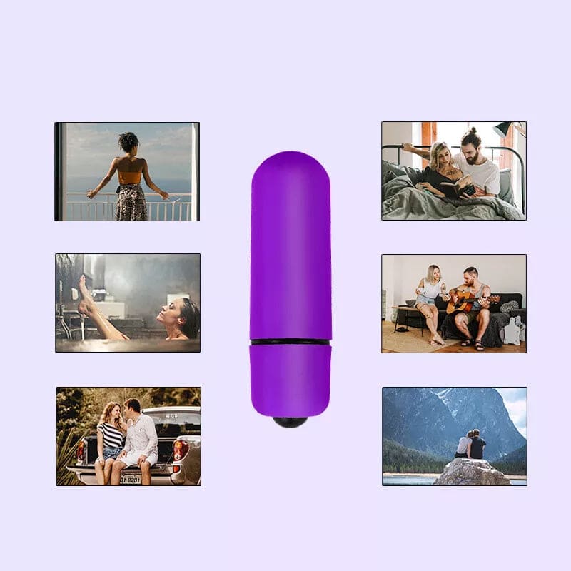 Mini Bullet Vibrator G-spot Clit Dildo Massager Sex Toys for Women - secretera