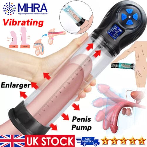 Vacuum Penis Pump for Men ED Enhancement Erectile Enlargement Penis Enlarger - secretera