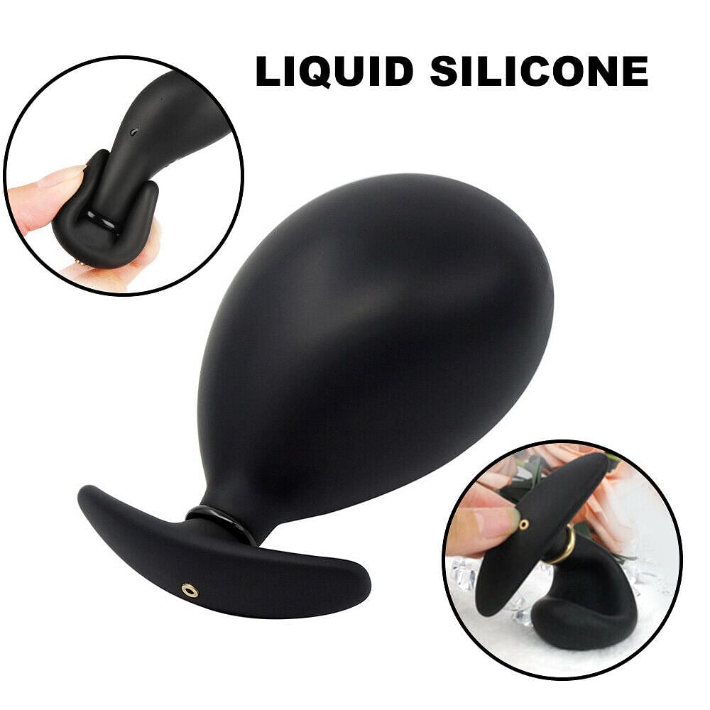 Detachable XXX Large Inflatable Butt Plug Anal Dildo Expanding Gay Adult Sex Toy - Yourlovelychoices
