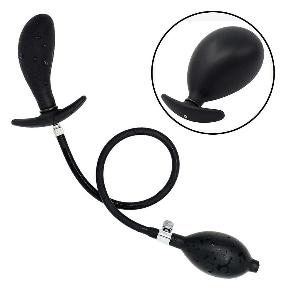 Detachable XXX Large Inflatable Butt Plug Anal Dildo Expanding Gay Adult Sex Toy - Yourlovelychoices