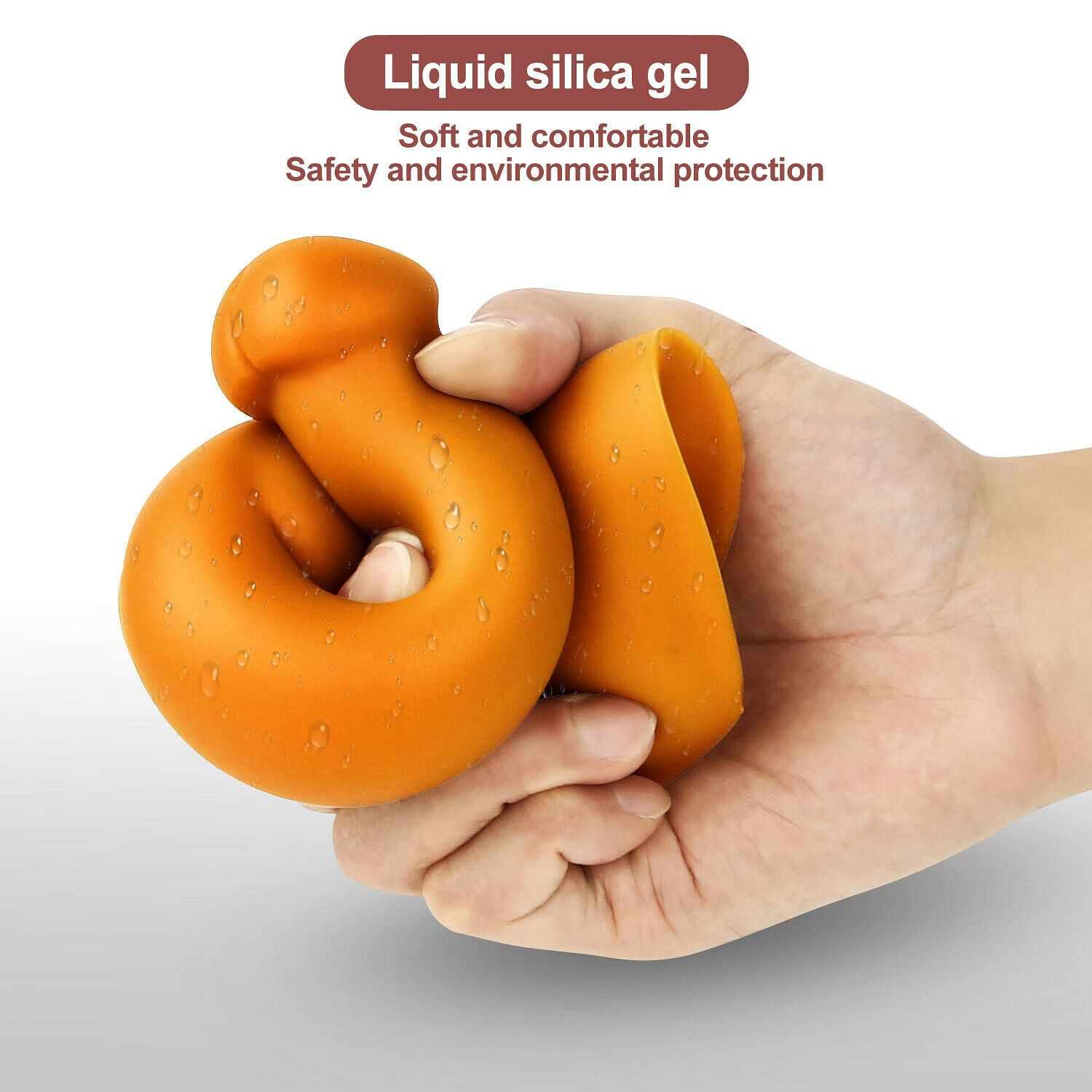 Larger Anal Dildo Suction Cup Sex Toys Vaginal Anal Plug Beads XL - Yourlovelychoices