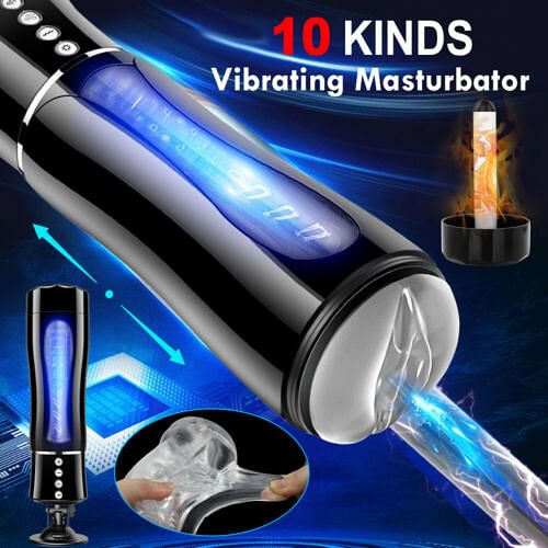 Vibrating Sucking Spray Male Masturbator Cup Fog Atomized with Sucker - Yourlovelychoices
